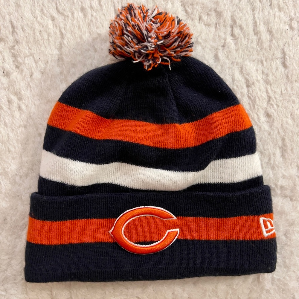 New Era NFL Chicago Bears Winter Pom Beanie